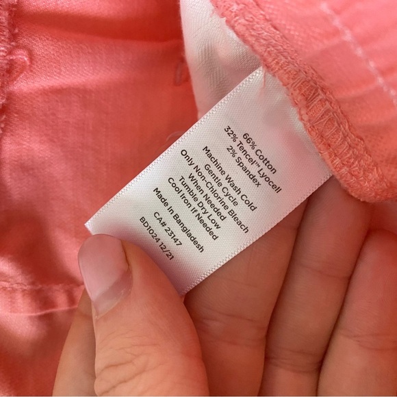 Talbots Coral pink women’s pants - Picture 7 of 7